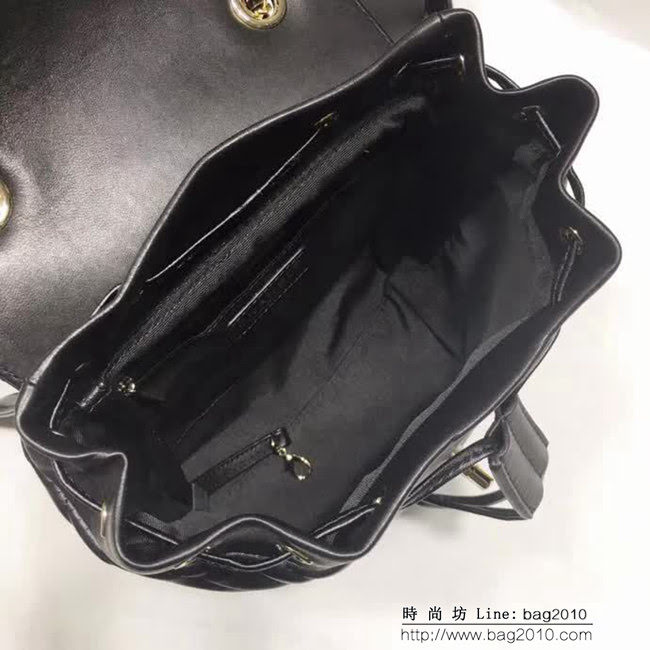 香奈兒CHANEL 原版複刻91122 V線背包Backpack 時尚雙肩包 DSC1328